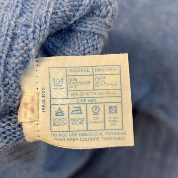 Mackinnon of Scotland Men 100% Wool Cable Knit Sweater Size XL X-Large D037 -26 - Picture 7 of 15